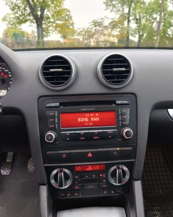 Audi A3 cena 27900 przebieg: 310000, rok produkcji 2008 z Sępopol małe 121